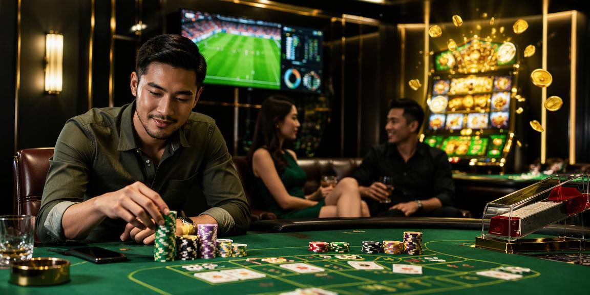 Buka meja Sic Bo dalam Live Casino